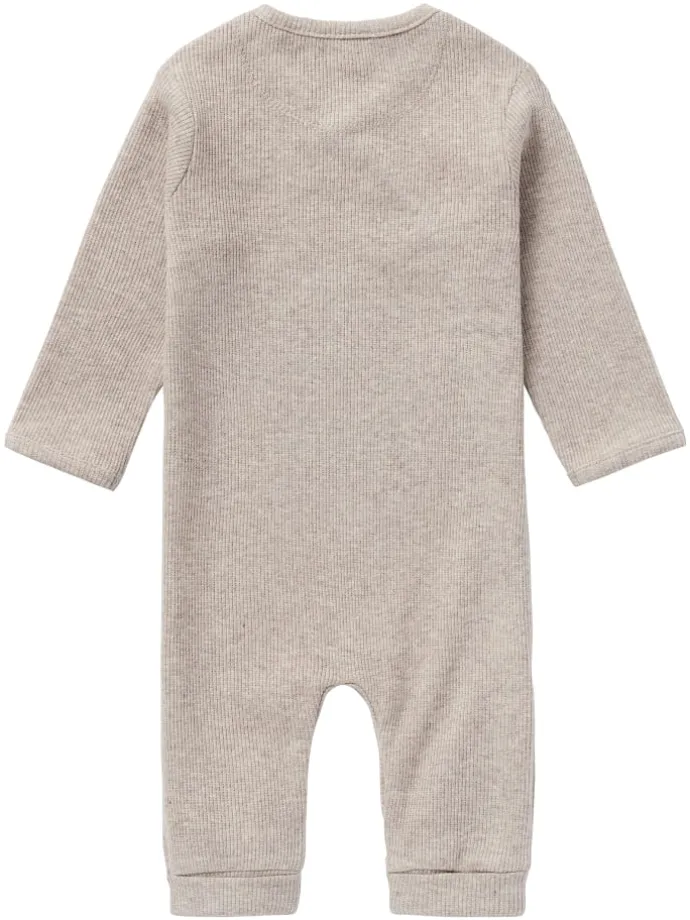 Strampler Nevis in Taupe Melange