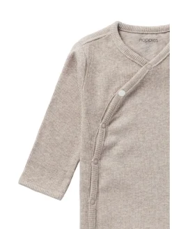 Strampler Nevis in Taupe Melange