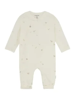 Strampler Nolan in Animals pattern Off white