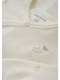 Strampler Nolan in Animals pattern Off white