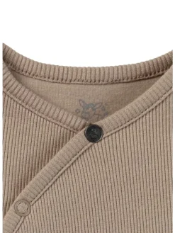 Strampler Rippjersey in sand