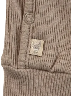 Strampler Rippjersey in sand