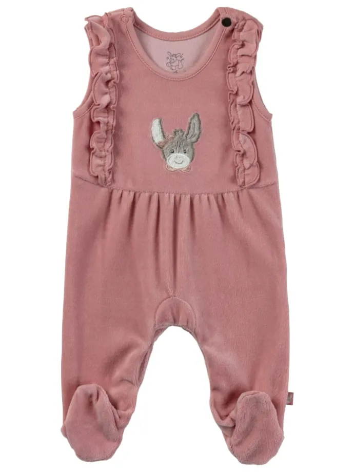 Strampler-Set Nicki Emmi Girl in rosarot
