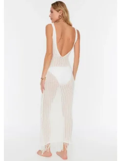 Strandkleid in Weiß
