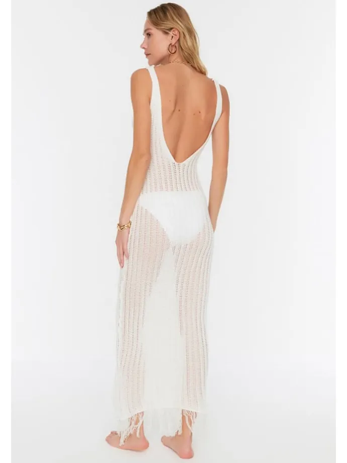 Strandkleid in Weiß