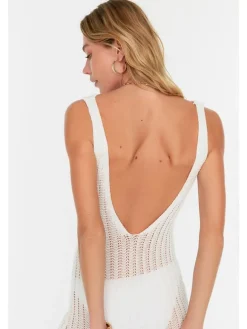Strandkleid in Weiß