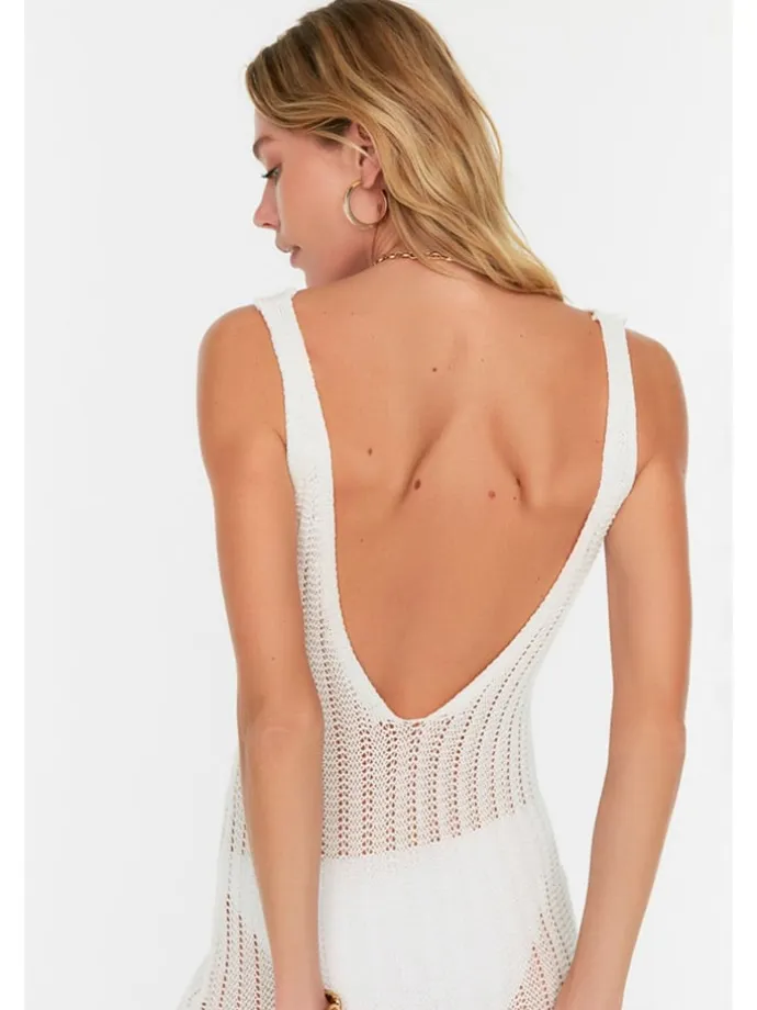 Strandkleid in Weiß