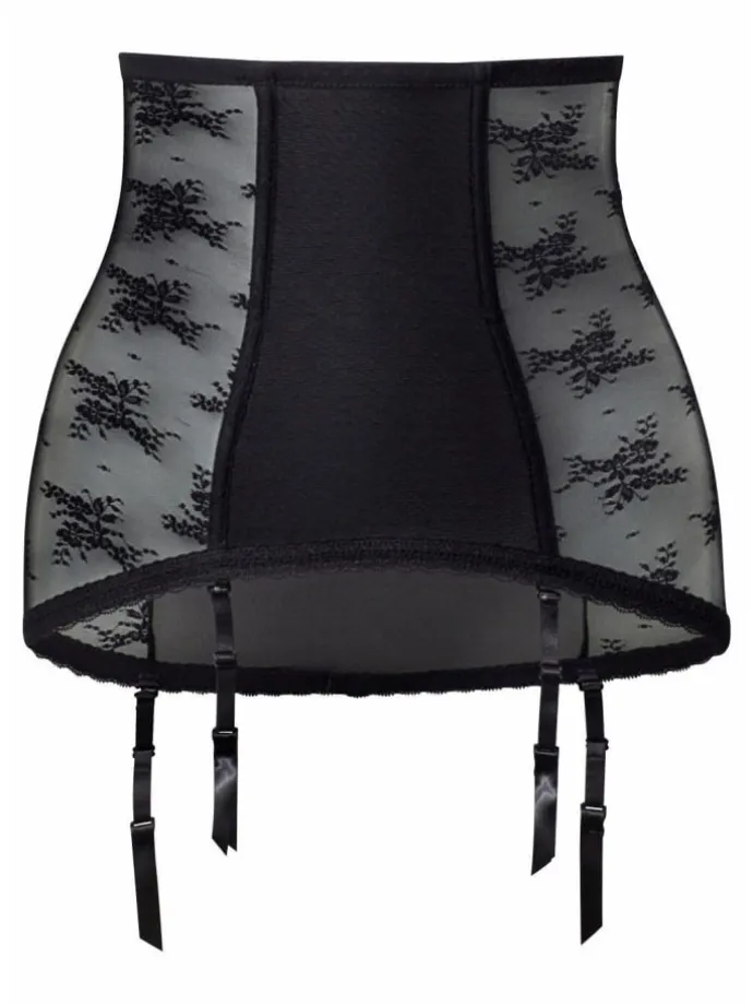 Strapsgürtel in schwarz