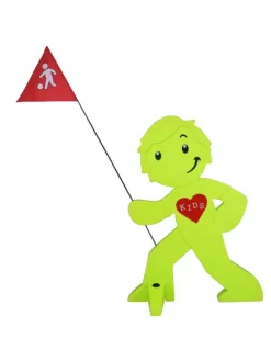 StreetBuddy Warnfigur für Kindersicherheit in Grün