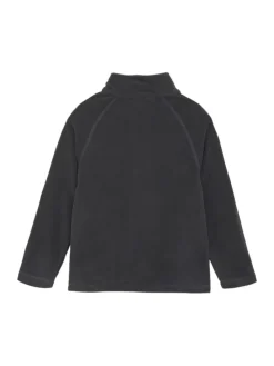 Strickfleece-Pullover COFleece in Dunkelgrau