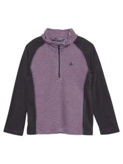 Strickfleece-Pullover COFleece in Lila