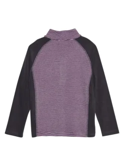 Strickfleece-Pullover COFleece in Lila