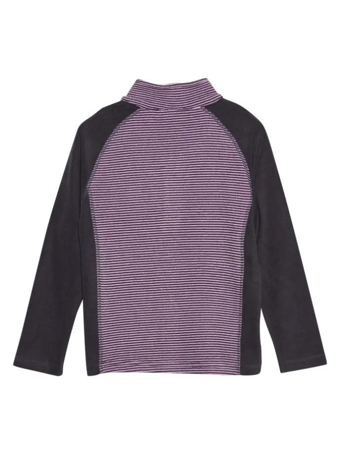 Strickfleece-Pullover COFleece in Lila