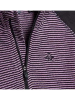 Strickfleece-Pullover COFleece in Lila