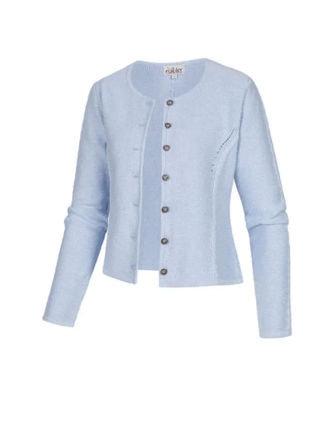 Strickjacke Amira in Hellblau