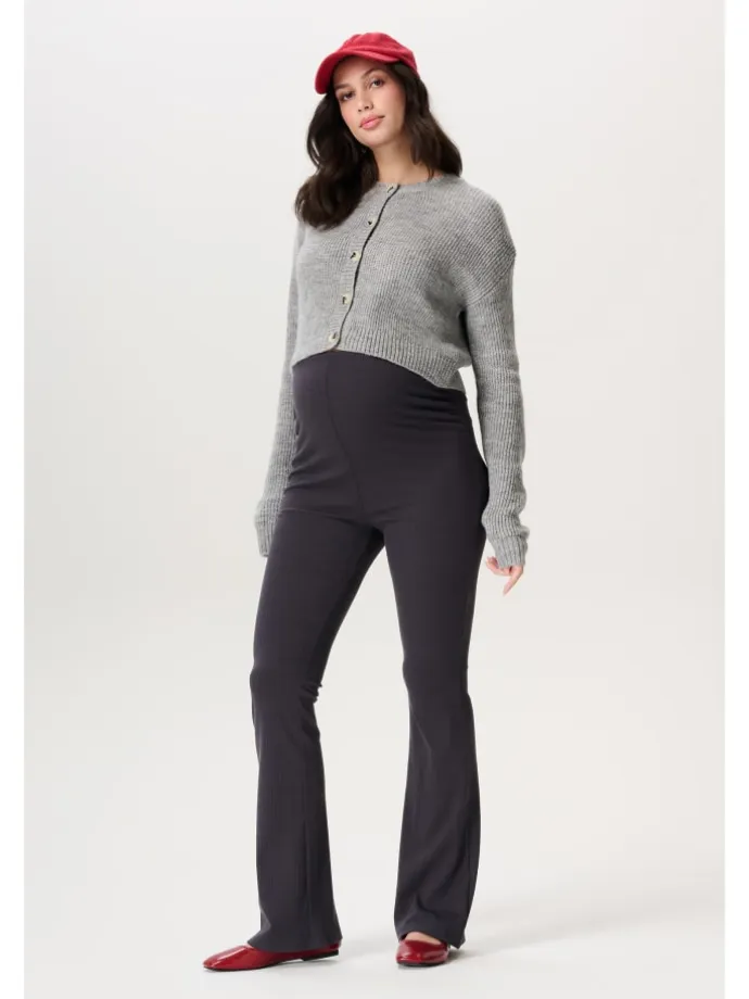 Strickjacke Bergen in Grey Melange