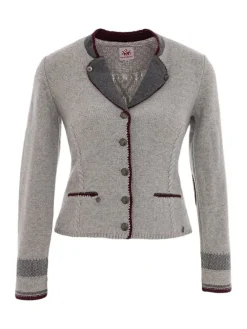 Strickjacke BLANDA in grau