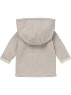 Strickjacke Bonny - Reversible in Taupe Melange