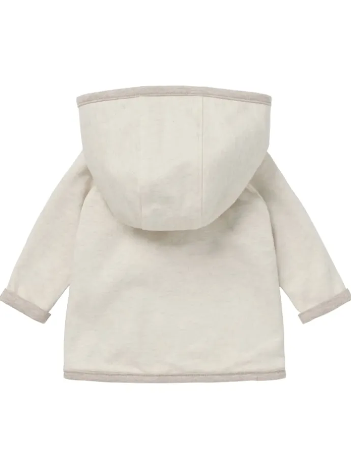 Strickjacke Bonny - Reversible in Taupe Melange