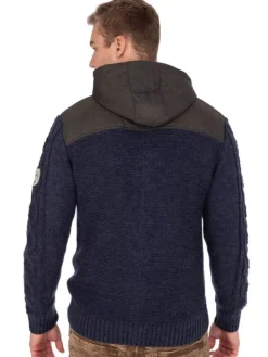 Strickjacke BRUNECK in blau