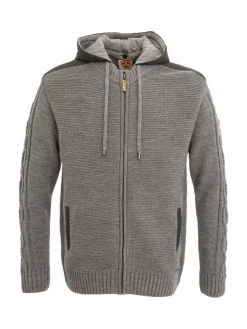 Strickjacke BRUNECK in grau