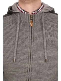 Strickjacke BRUNECK in grau