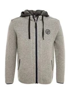 Strickjacke ECHO in grau