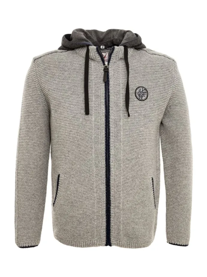 Strickjacke ECHO in grau
