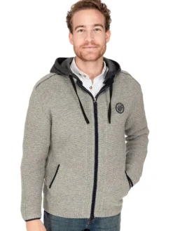Strickjacke ECHO in grau