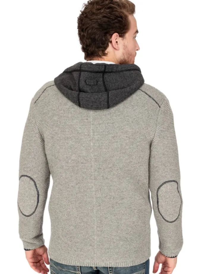 Strickjacke ECHO in grau