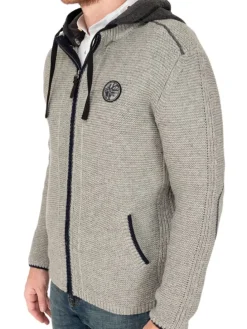 Strickjacke ECHO in grau