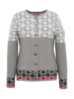 Strickjacke EISNERALM in grau