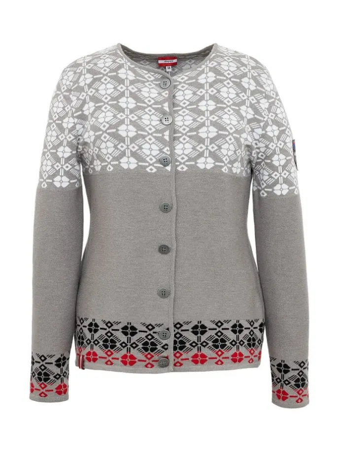 Strickjacke EISNERALM in grau
