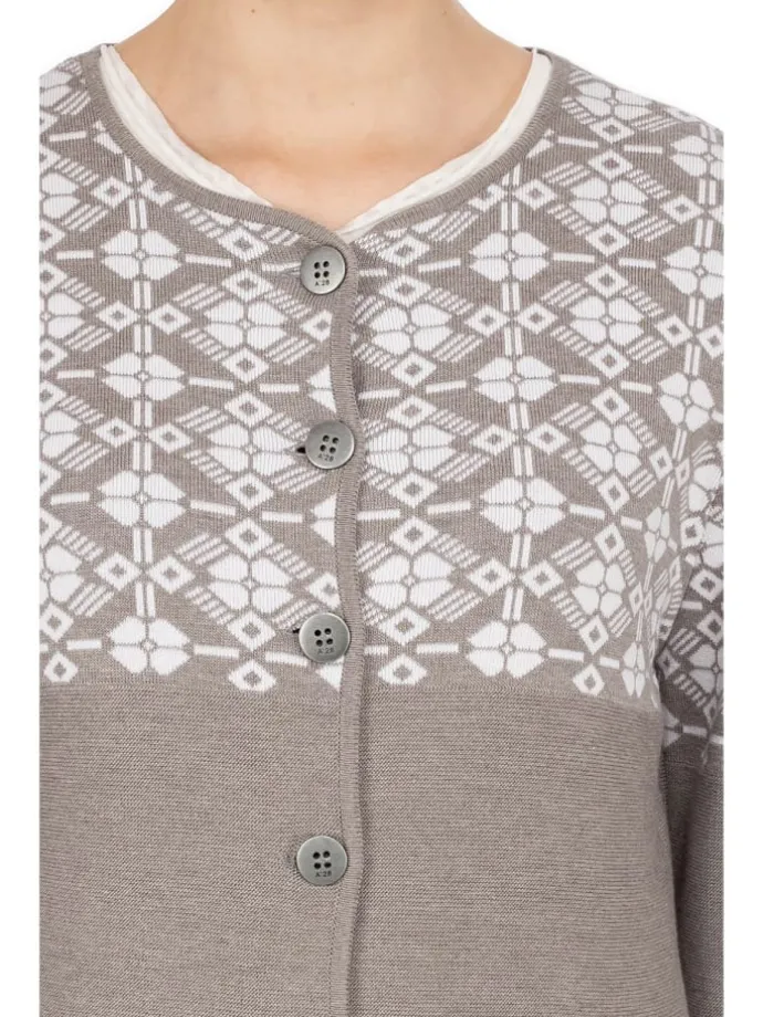 Strickjacke EISNERALM in grau