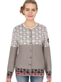 Strickjacke EISNERALM in grau