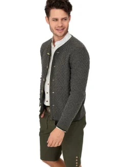 Strickjacke HE-SCM-71 in anthrazit