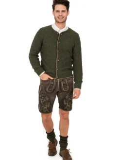 Strickjacke HE-SCM-71 in khaki