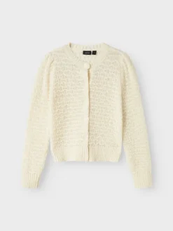 Strickjacke in Antique White