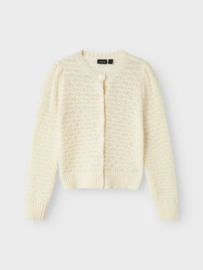 Strickjacke in Antique White