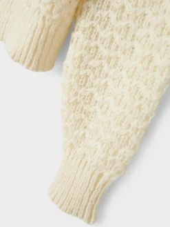 Strickjacke in Antique White