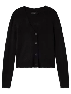Strickjacke in Black