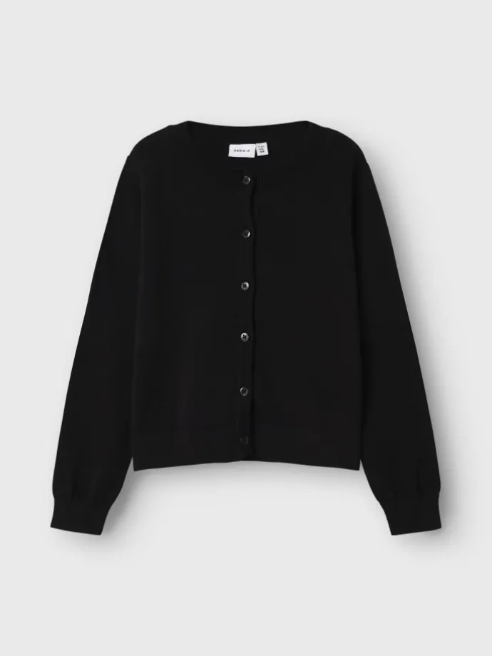 Strickjacke in Black