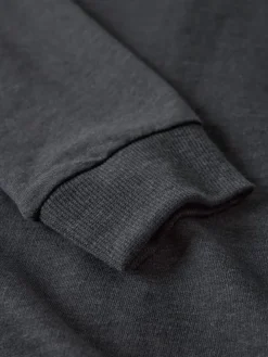 Strickjacke in Dark Grey Melange