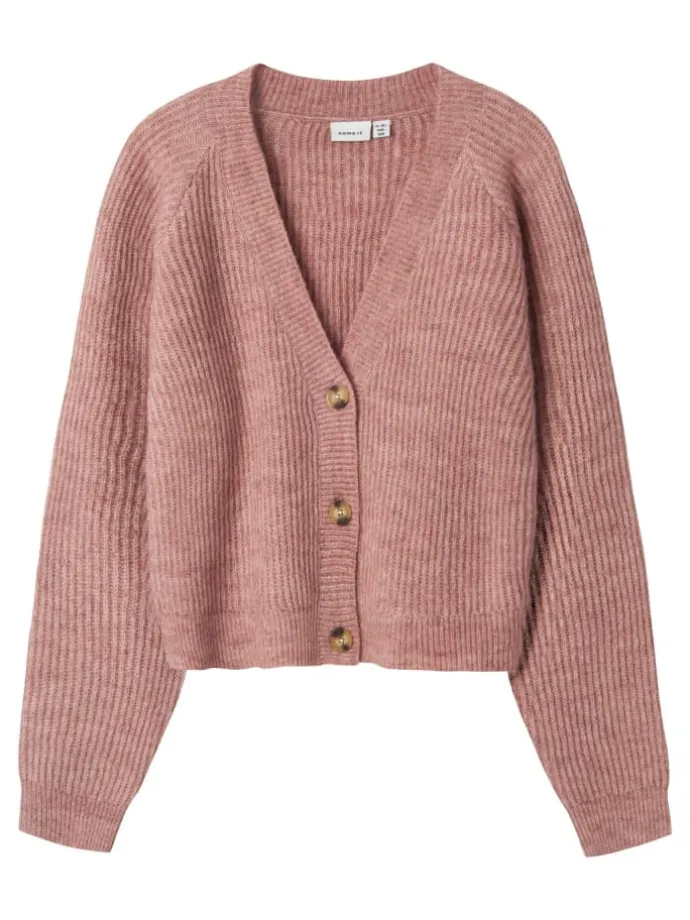 Strickjacke in Deauville Mauve