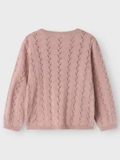 Strickjacke in Deauville Mauve