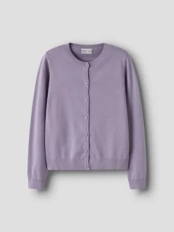 Strickjacke in Lavender Gray