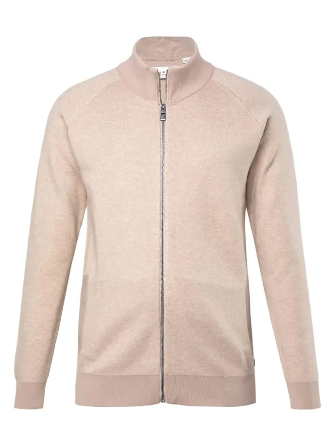 Strickjacke in natur melange