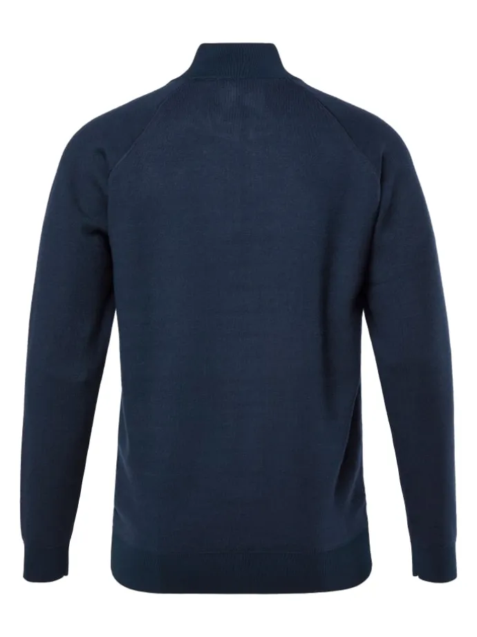 Strickjacke in navy blau