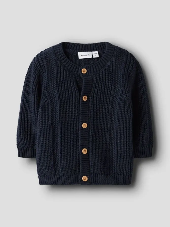 Strickjacke in Navy Blazer
