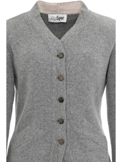 Strickjacke LISA11 in grau